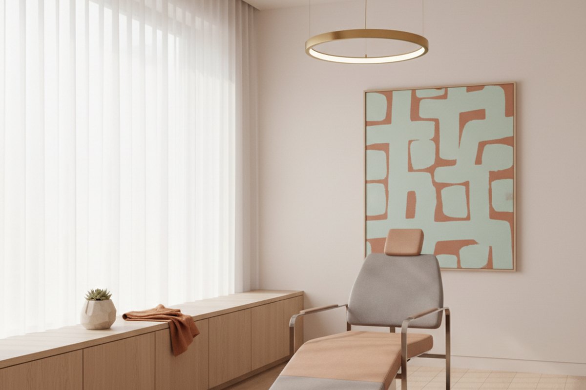 Treatment room at the practice